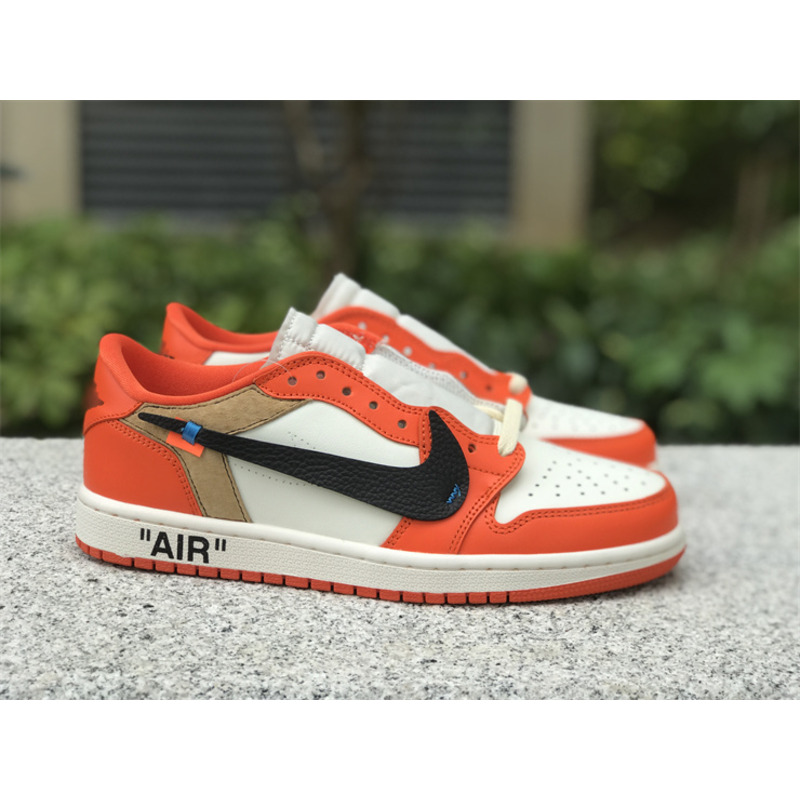 Jordan 1 Low x Off-White Orange
