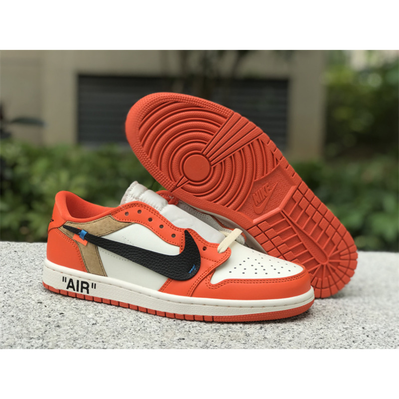 Jordan 1 Low x Off-White Orange