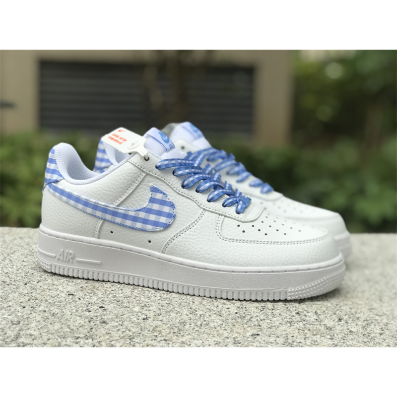 Nike Air Force 1 Low Blue Gingham