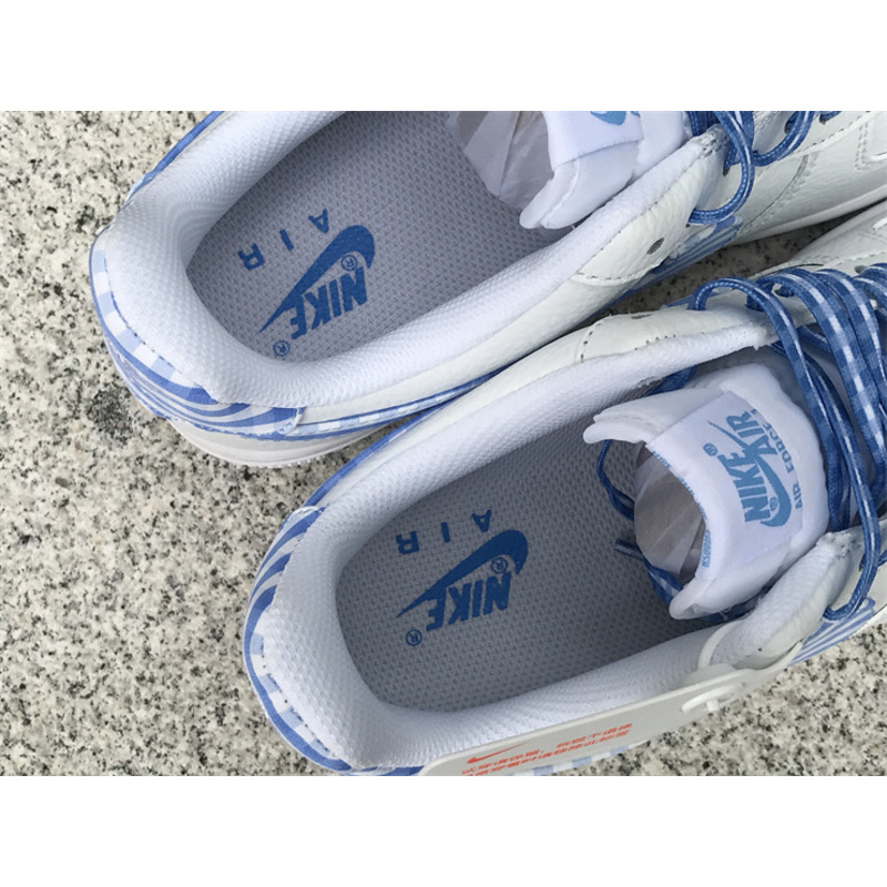 Nike Air Force 1 Low Blue Gingham