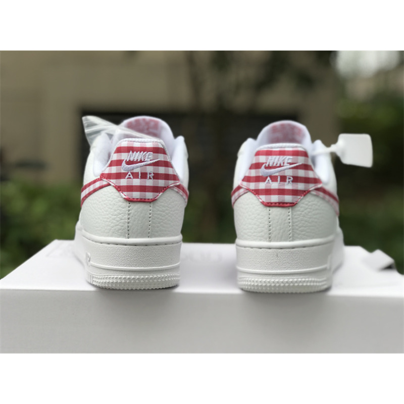 Nike Air Force 1 Low Red Gingham