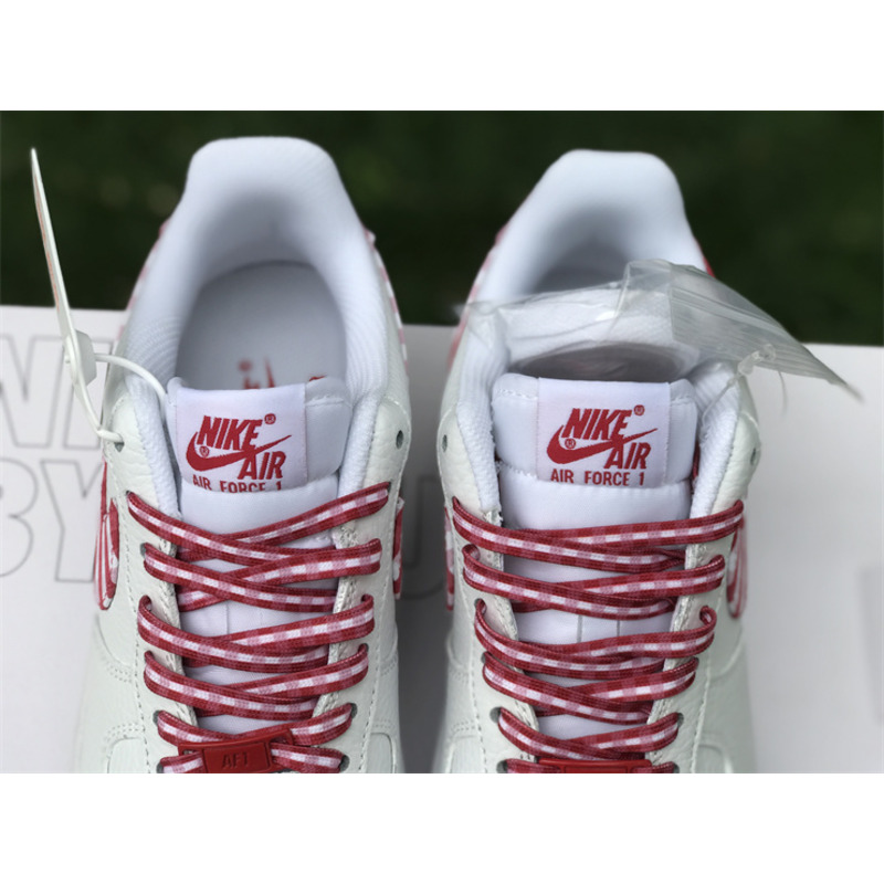 Nike Air Force 1 Low Red Gingham