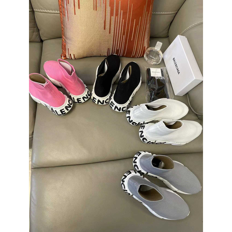 Ba*len*cia*ga speed ​​2.0 graffiti sneakers black