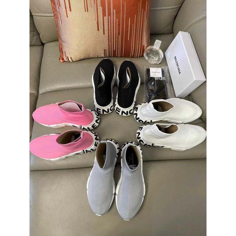 Ba*len*cia*ga speed ​​2.0 graffiti sneakers black