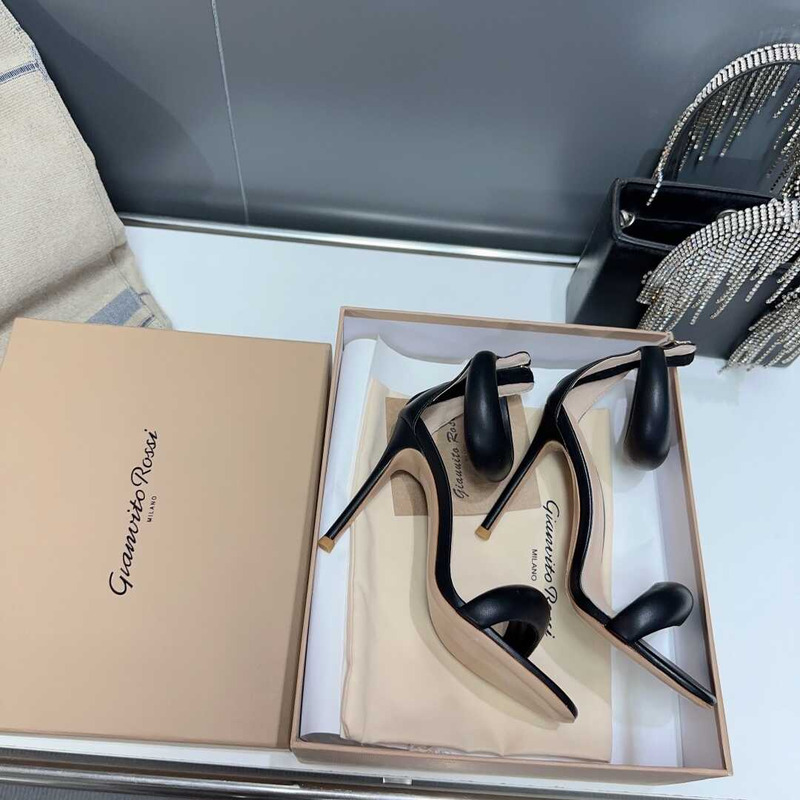 GIANVITO Rossi Bijoux Sandals Black