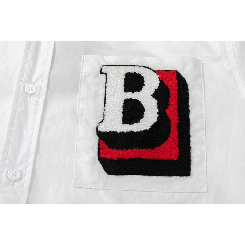 B**rry cotton shirt white