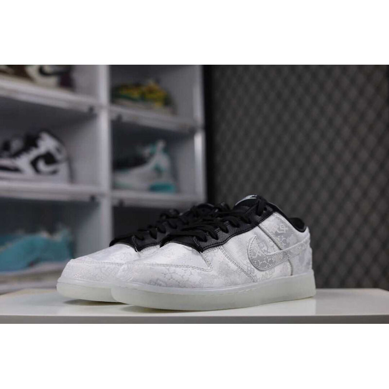 Nike Dunk Low CLOT Fragment White