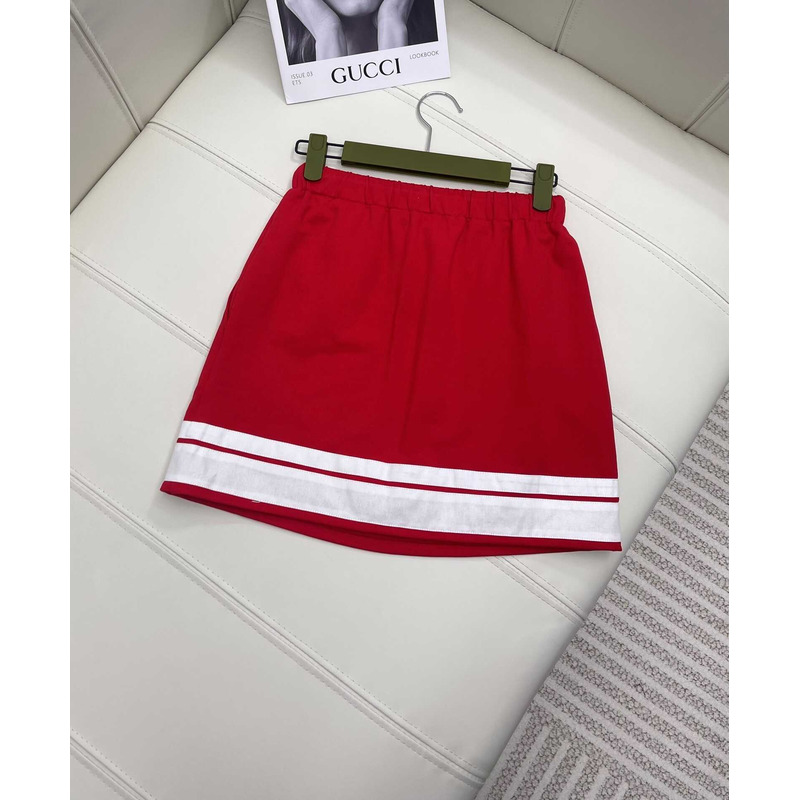 G*u*i cotton vest jacket with G*u*i patch