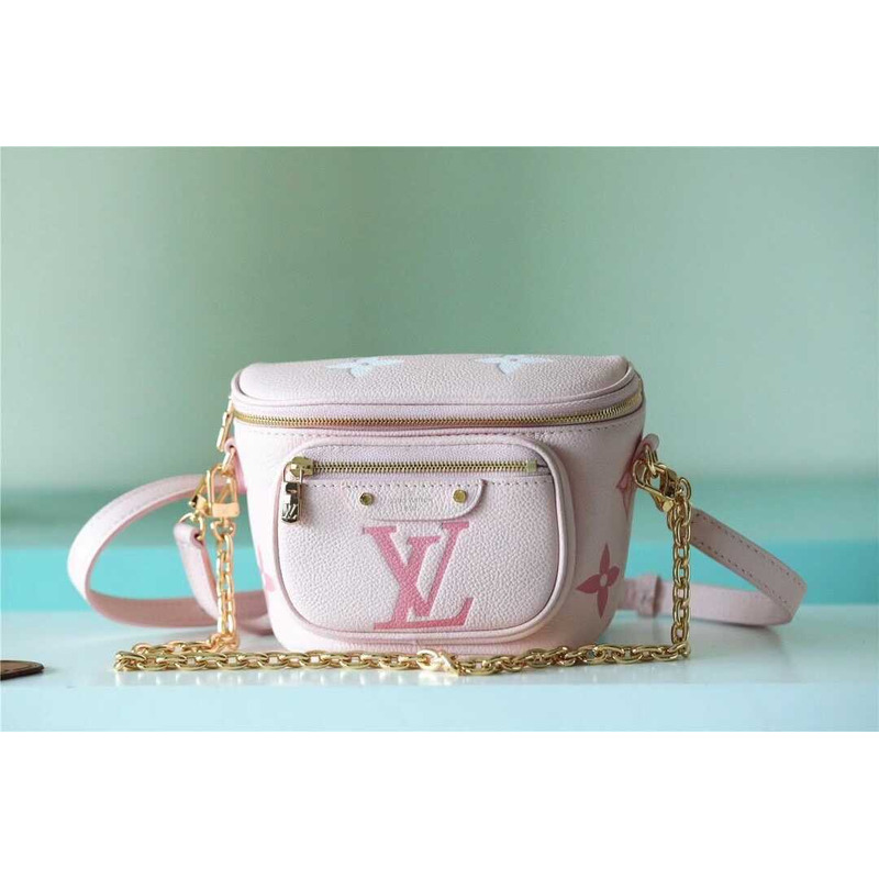 l**is V*t*n lv by the pool mini bumbag natural gradient pink