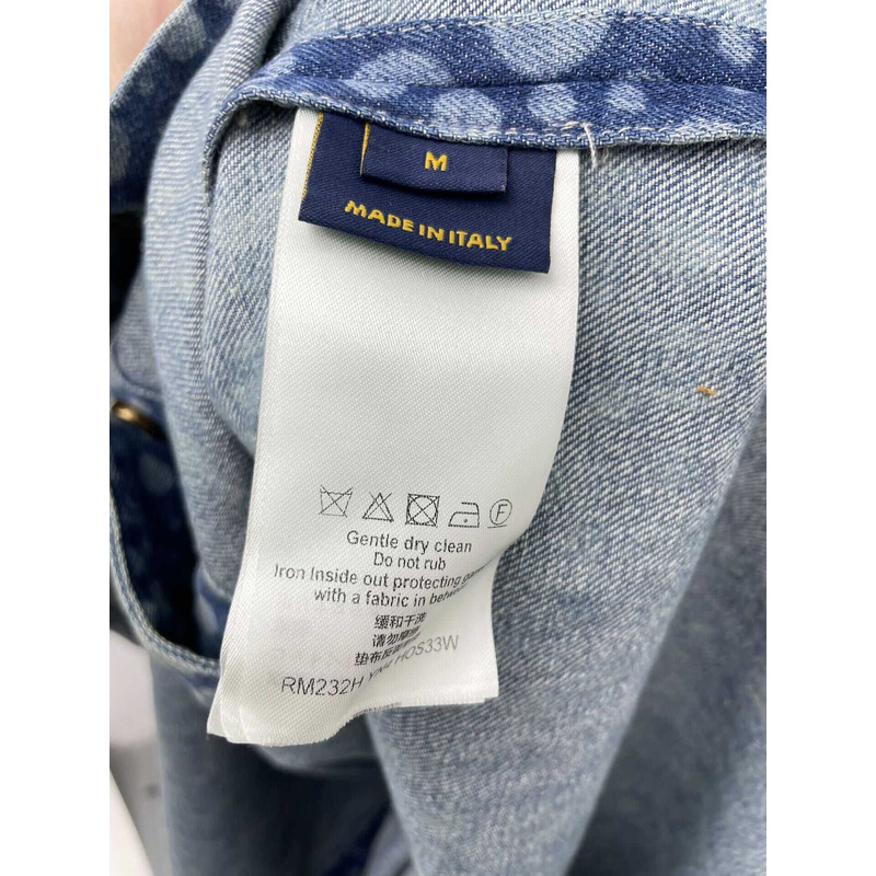 LV x YK Infinity Dots Denim Shirt