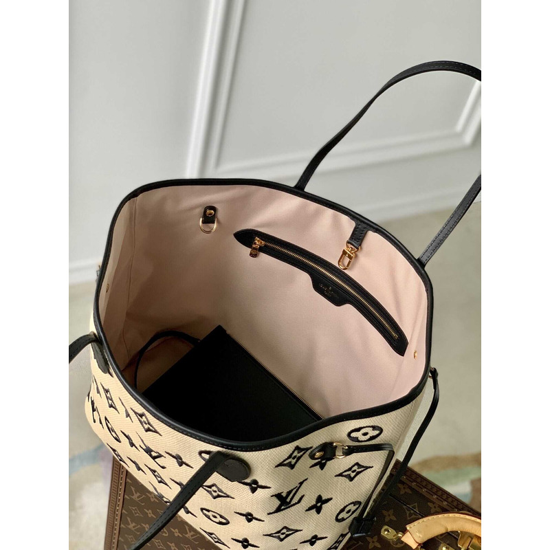 l**is V*t*n neverfull mm black/beige