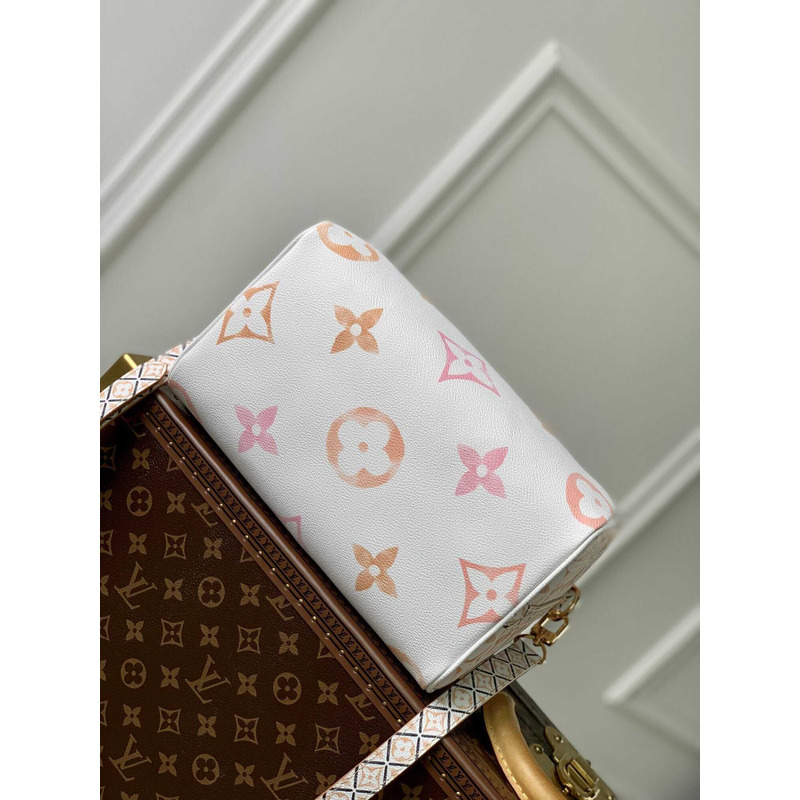 l**is V*t*n speedy bandouliere monogram giant 30 khaki green/white