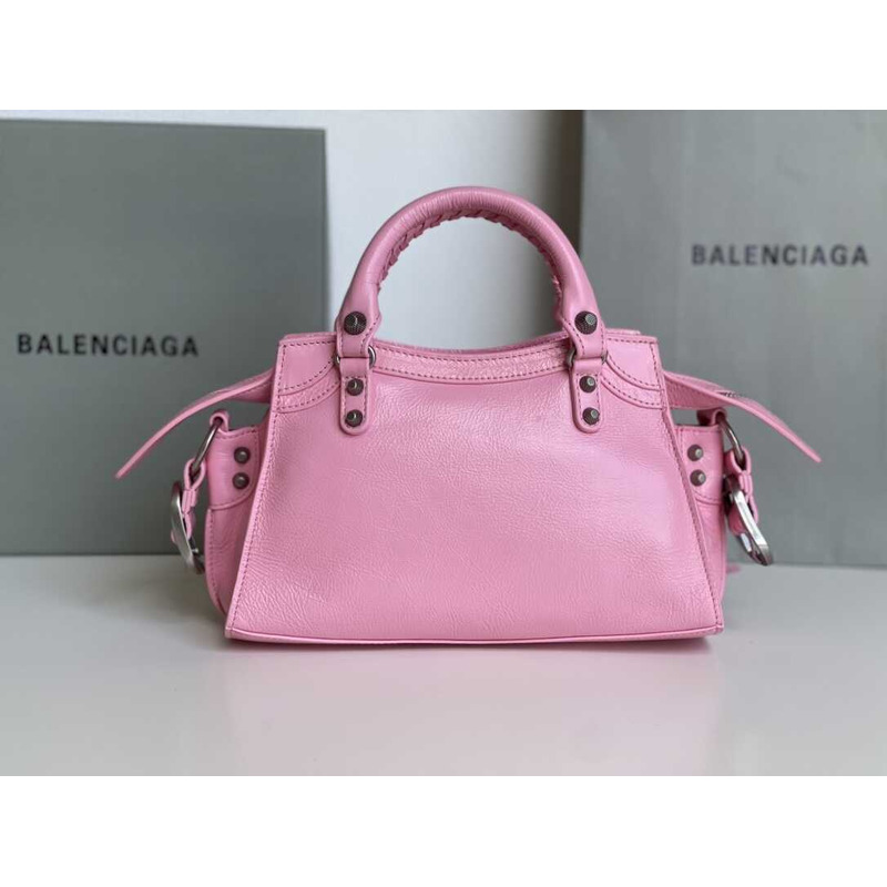 Ba*len*cia*ga Ba*len*cia*ga neo cagole small tote pink