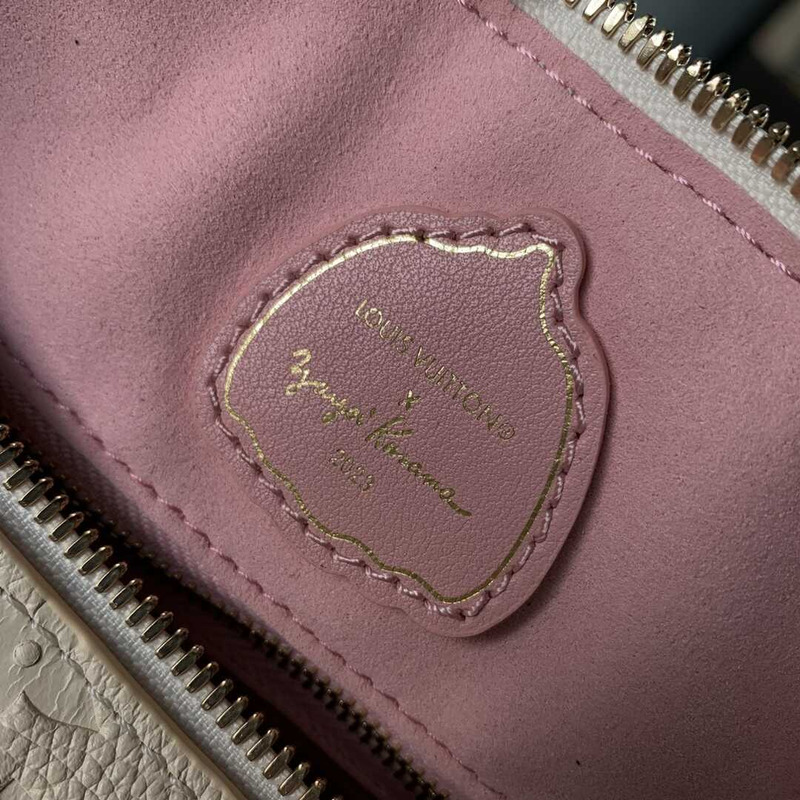 l**is V*t*n x yayoi kusama monogram speedy white