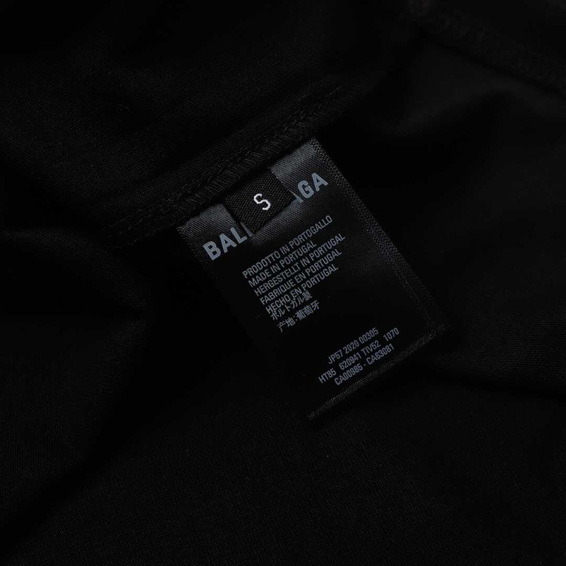 Ba*len*cia*ga alien t-shirt black