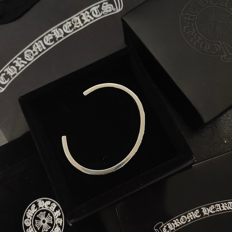Chrome Heart Classic Logo Opening Bracelet