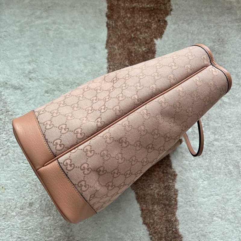 G*u*i ophidia gg large canvas tote pink