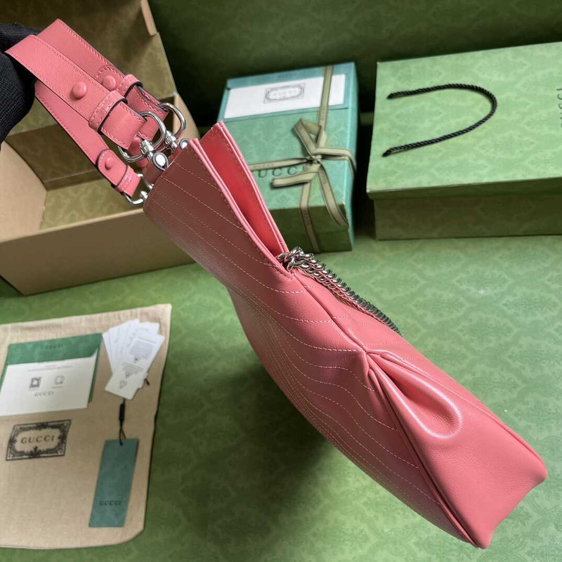 G*u*i blondie medium tote bag pink