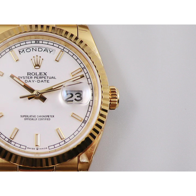Rolex Oyster Perpetual Day-Date Watch Gold