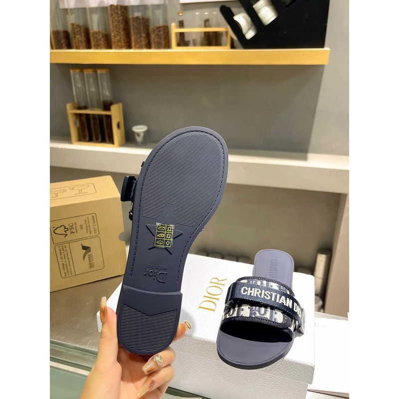 D*or evolution slides fabric with blue oblique