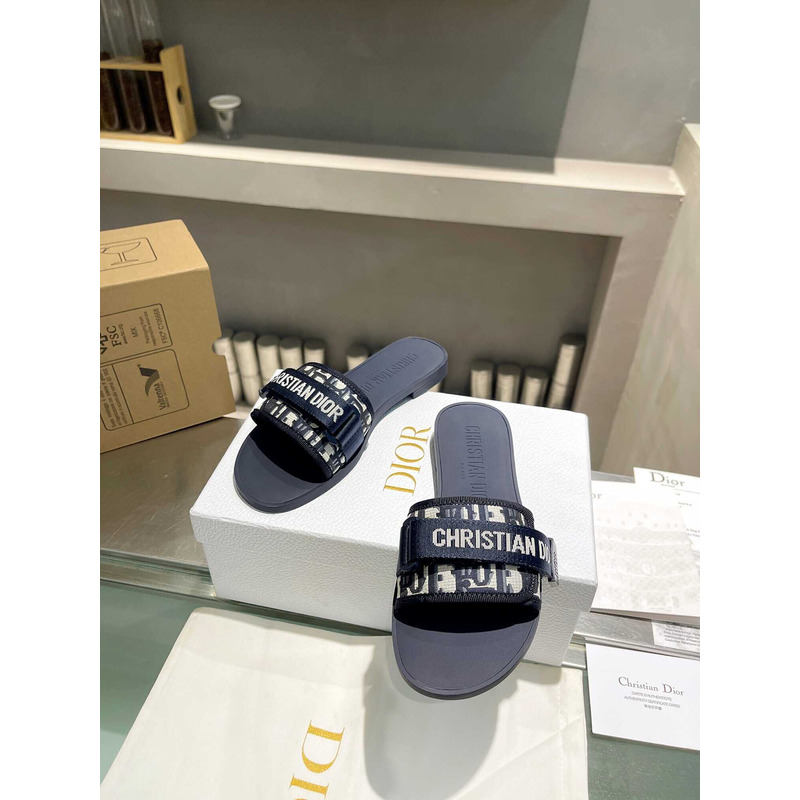 D*or evolution slides fabric with blue oblique