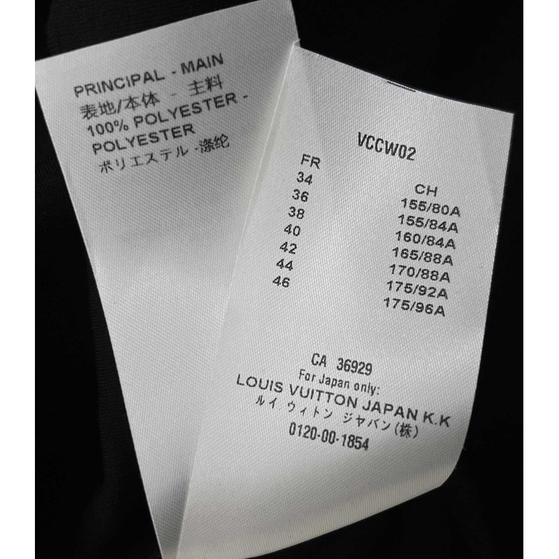 l**is V*t*n xxl detail cap sleeve dress black