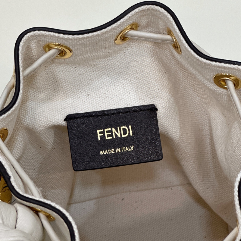 F**di small mon tresor bucket bag