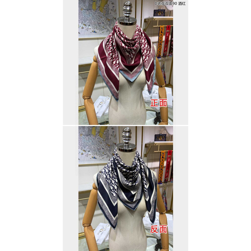 D*or oblique D*ortwin 90 square scarf