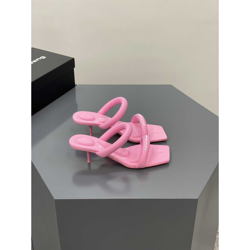 Alexander Wang Tubular Julie Mules 105 Pink