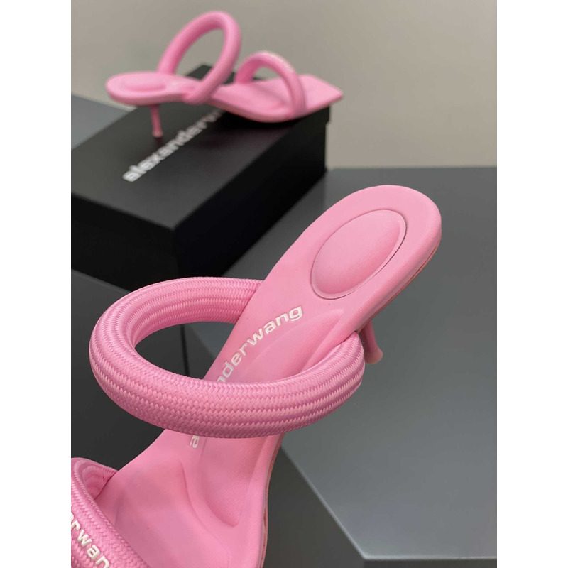 Alexander Wang Tubular Julie Mules 105 Pink