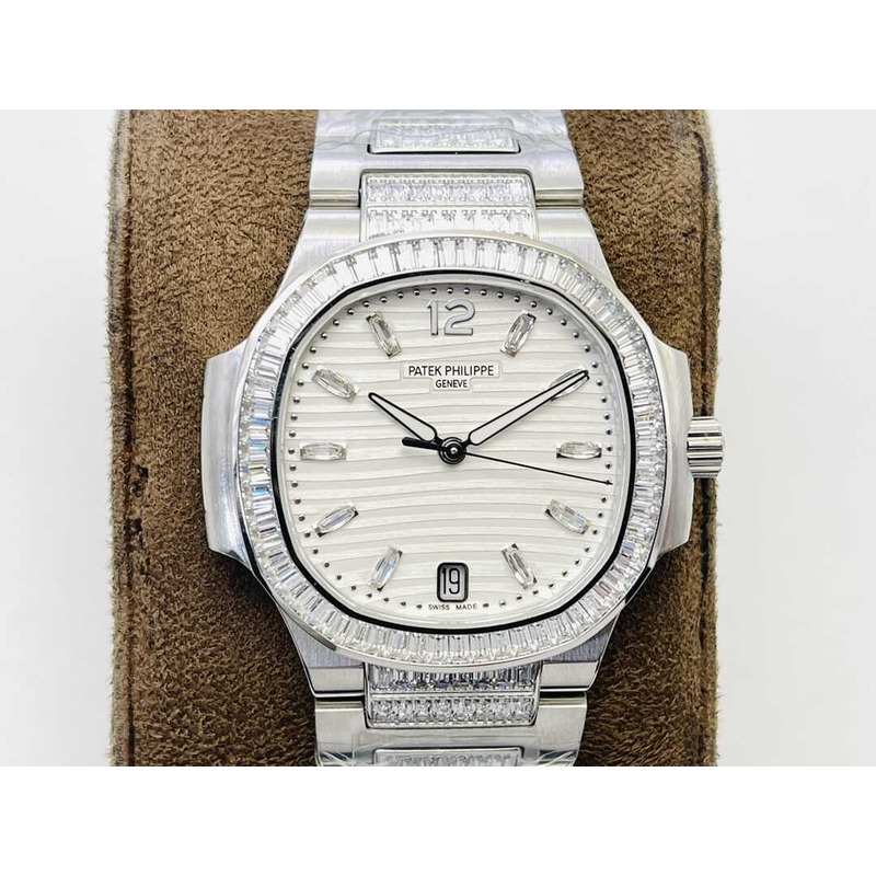 Patek Philippe Nautilus Watch Silver