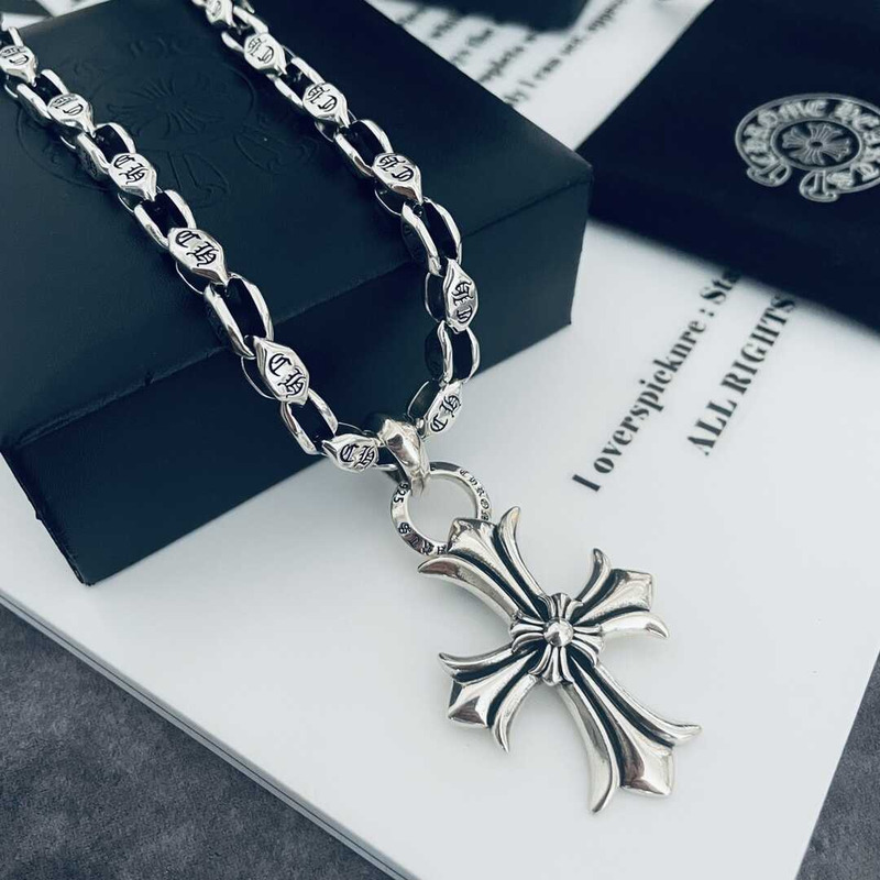 Chrome Heart Cross  Necklace