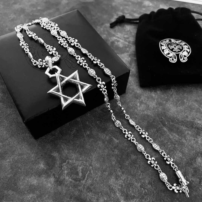 Chrome Hearts Sterling Silver Necklace