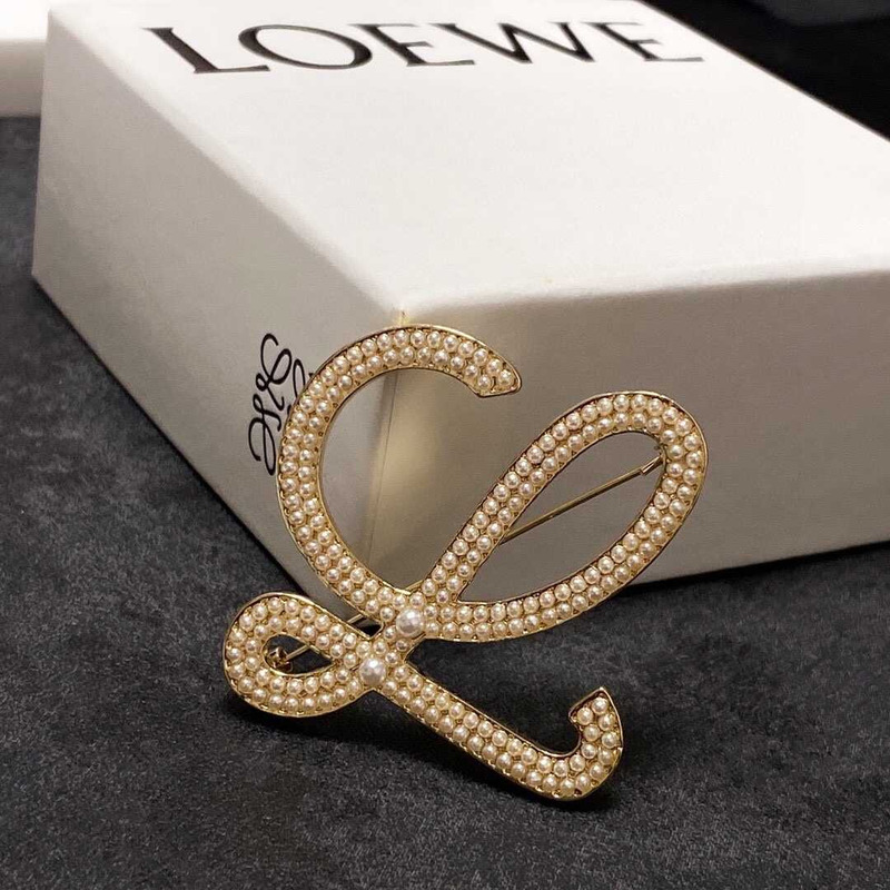 Loewe Embellished Brooch