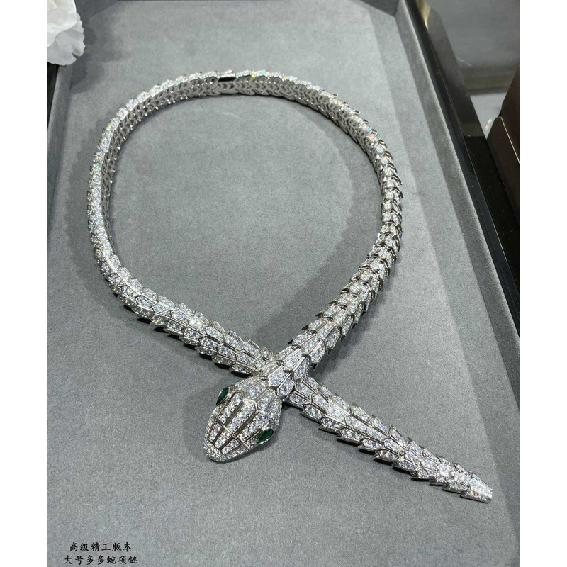b*l*ai serpenti Di*m*nd necklace