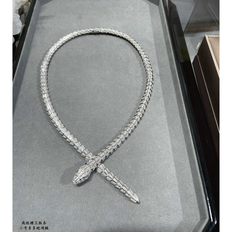 b*l*ai serpenti Di*m*nd necklace