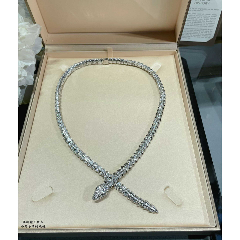 b*l*ai serpenti Di*m*nd necklace