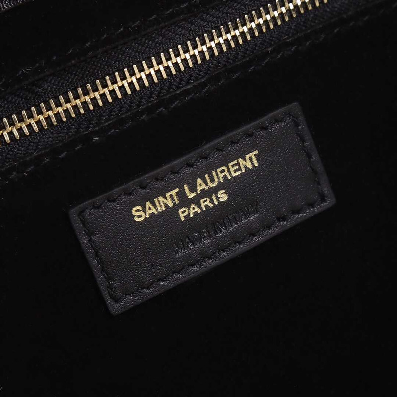 Saint Laurent Le5 À 7 Mini Dumpling Bag Black
