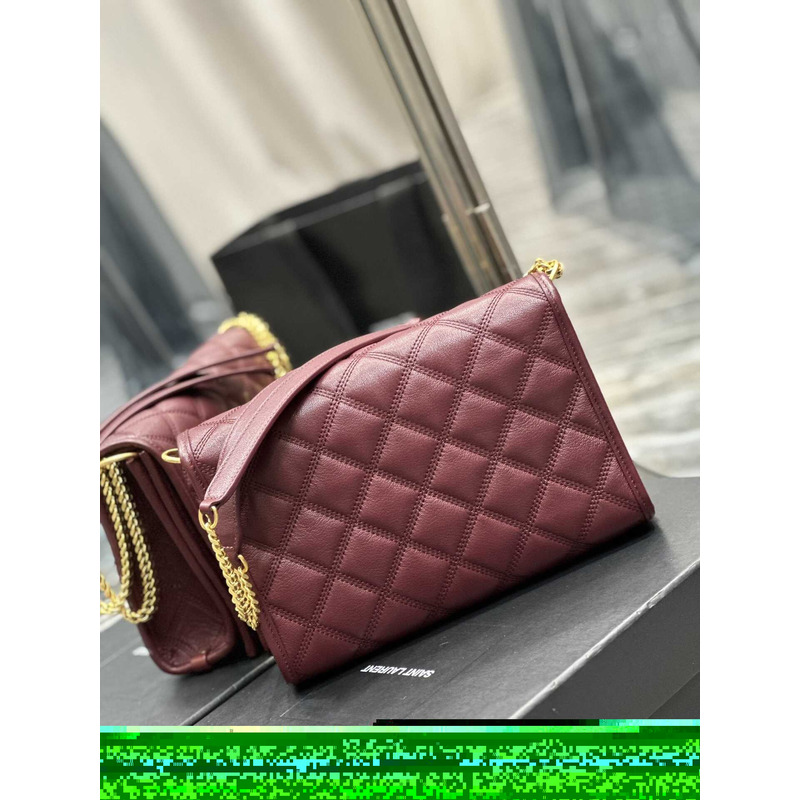 Saint Laurent Becky Shoulder Bag Red