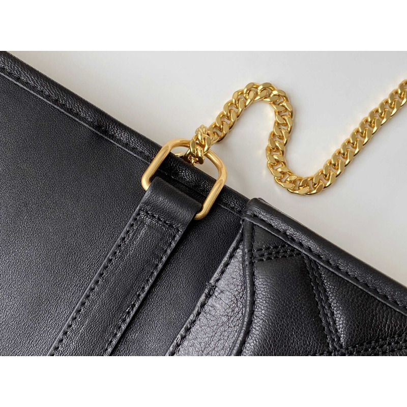 Saint Laurent Becky Shoulder Bag Black