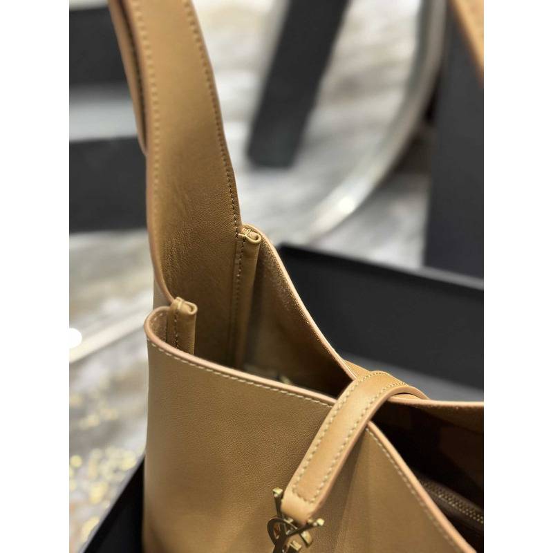 Saint Laurent Le5a7 Hobo Bag Small Yellow