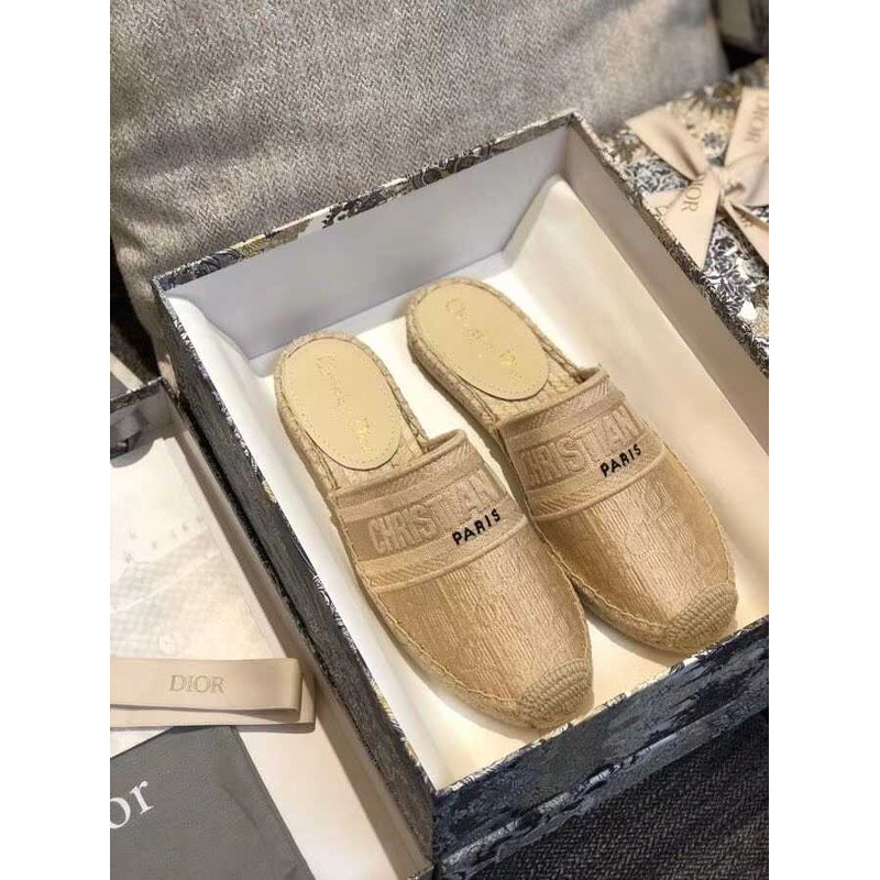 D*or espadrilles mules beige
