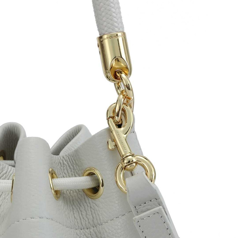 Marc Jacobs The Leather Bucket Bag White