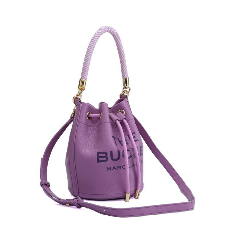 Marc Jacobs The Leather Bucket Bag Purple