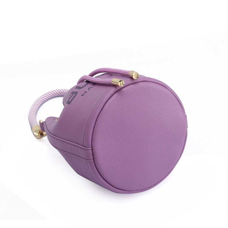 Marc Jacobs The Leather Bucket Bag Purple