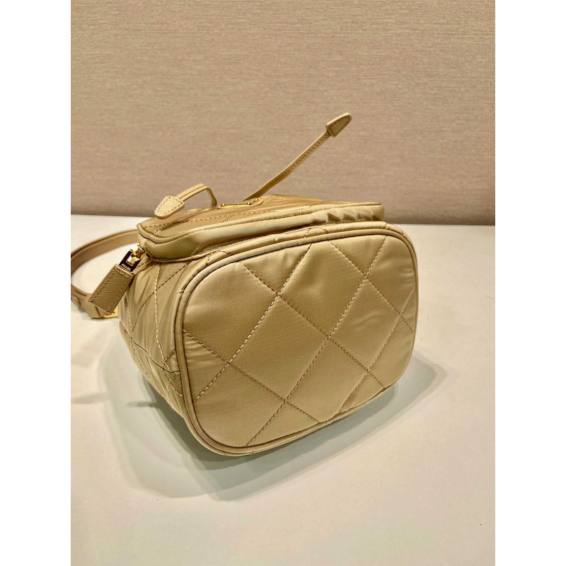 Pra*a re-nylon shoulder bag desert yellow