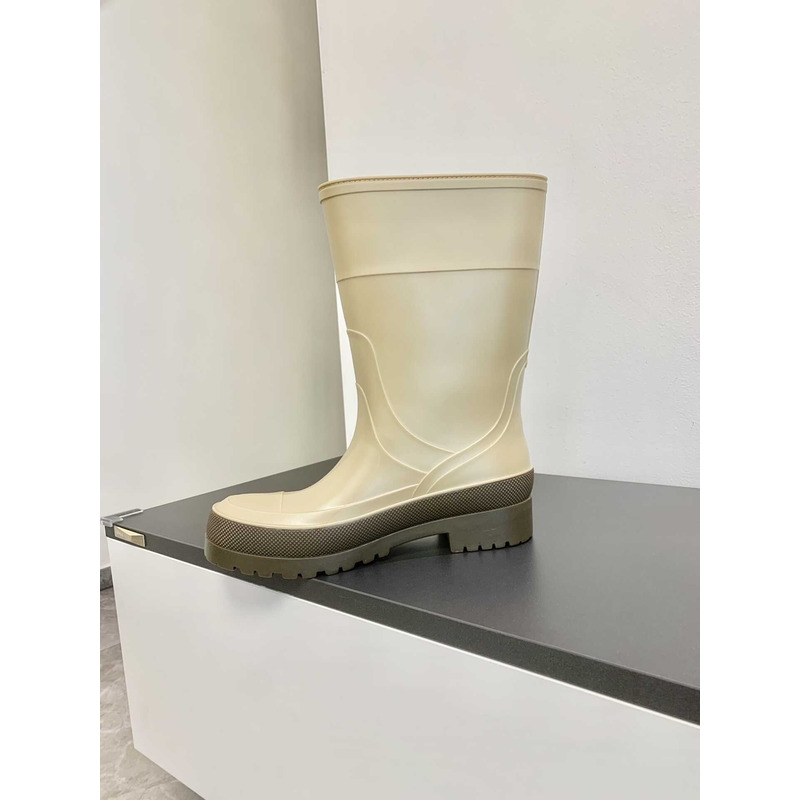 D*or union limited rain boots beige and army green