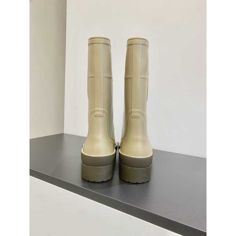 D*or union limited rain boots beige and army green