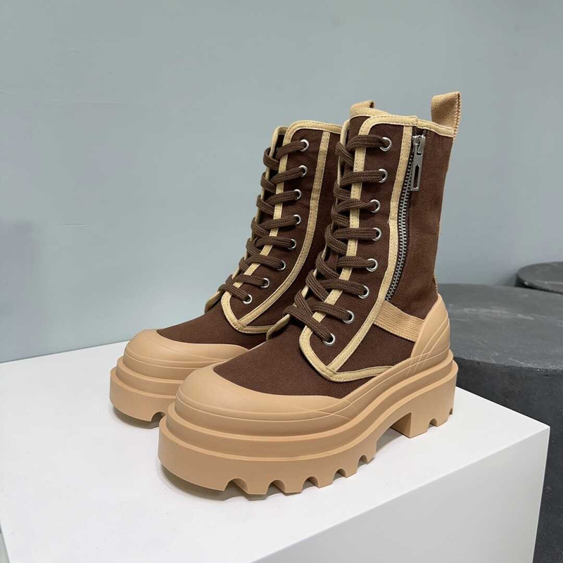 Ba*len*cia*ga lace-up boots  brown