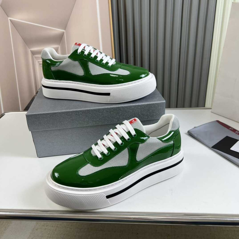 Pra*a low sneakers green